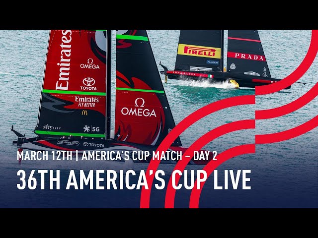 Day 2 Full Race Replay | The 36th America’s Cup Presented by PRADA