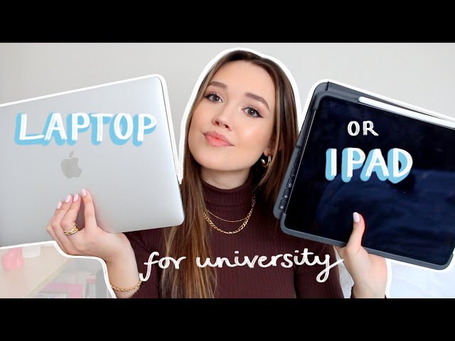 Laptop or iPad for university? Pros + cons of each! iPad Pro vs MacBook Pro