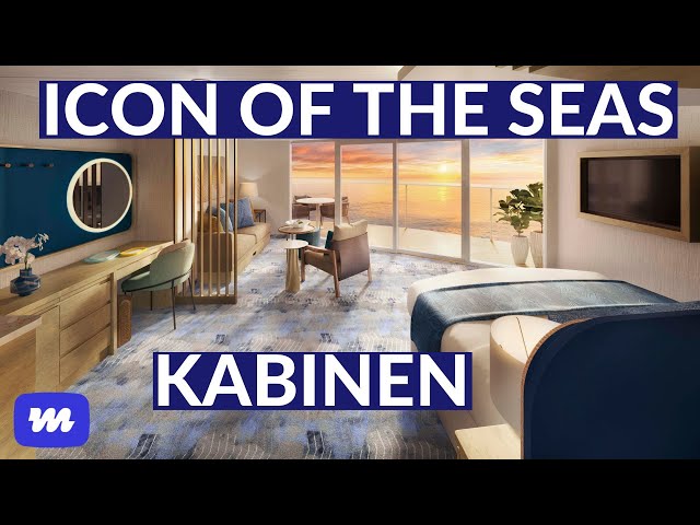 Icon of the Seas: Kabinen und Suiten an Bord des größten Kreuzfahrtschiffs der Welt