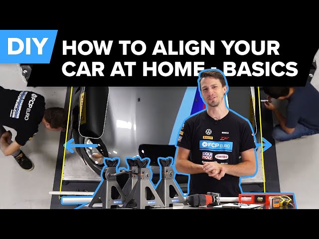 At Home Alignment Made Easy - How To Use String To Align Your Car