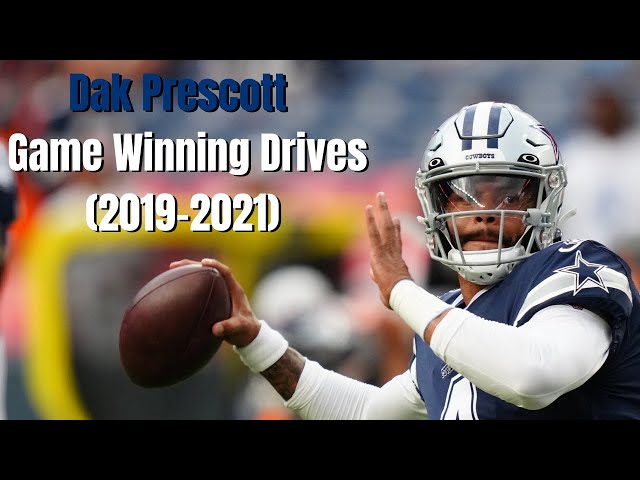 EVERY Dak Prescott 4th Quarter Comeback and Game Winning Drive (2019-2021)