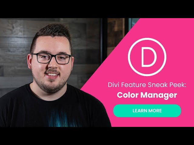 Divi Feature Sneak Peek: Color Manager