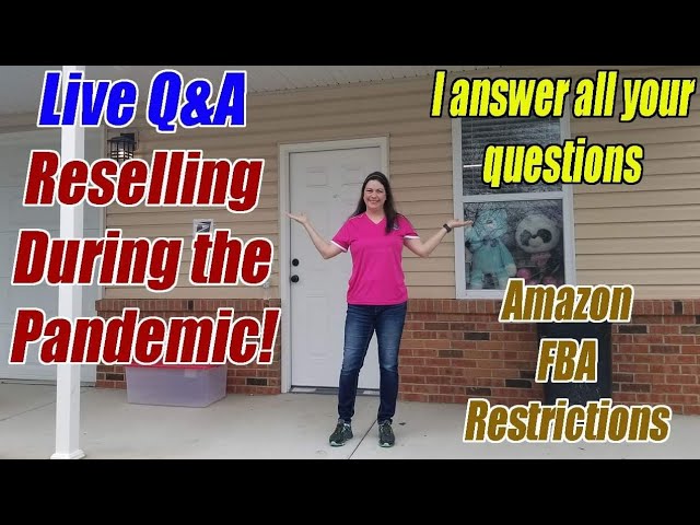 Live Q&A Reselling During A Pandemic - Questions Answered - Re-seller Encouragement
