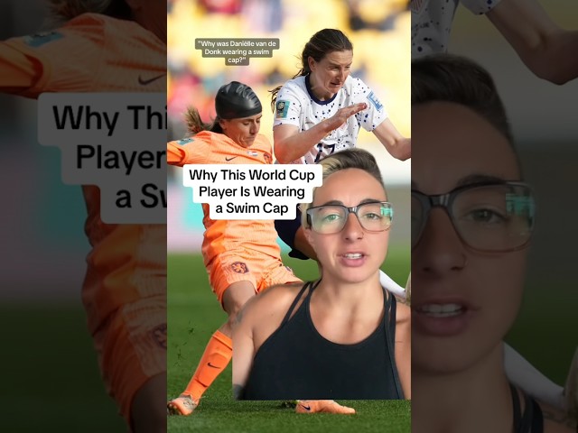 Why This World Cup Player Is Wearing a Swim Cap