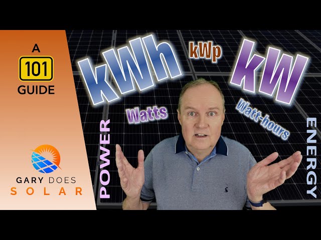 kW / kWh: What’s the Difference? Power & Energy Explained