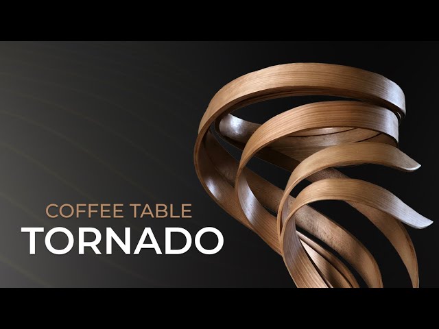 Woodworking project . How to MAKE а coffee TABLE - Tornado.