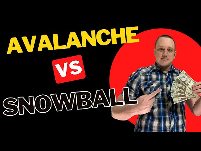 Best way to pay off debt:  Avalanche vs Snowball