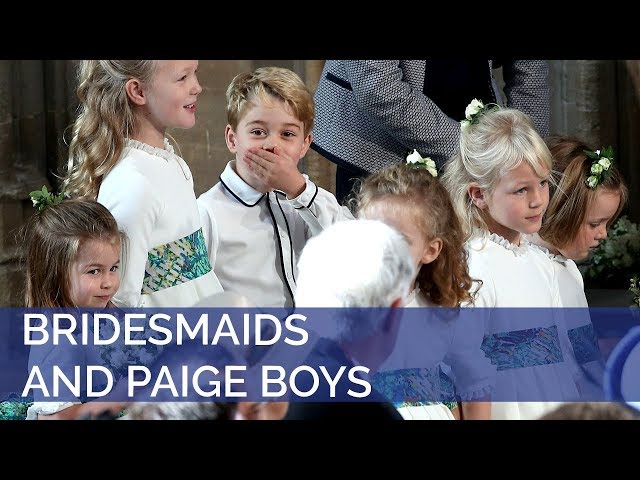 The Royal Wedding: The Bridesmaids and Page Boys have arrived