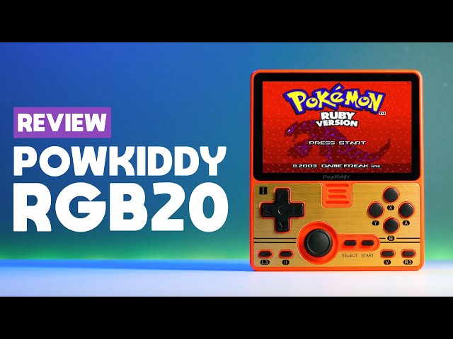 Powkiddy RGB20 Handheld Review