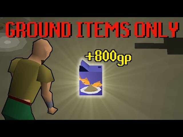 Camping Item Spawns Made Me Rich In Runescape