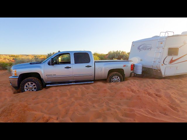 Chevy HD Super Stuck, Can The Morrvair Do It Alone?