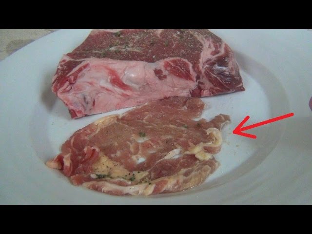 Trying Out A DOLLAR STORE STEAK And Getting Sick From It...Yes a $1 Steak