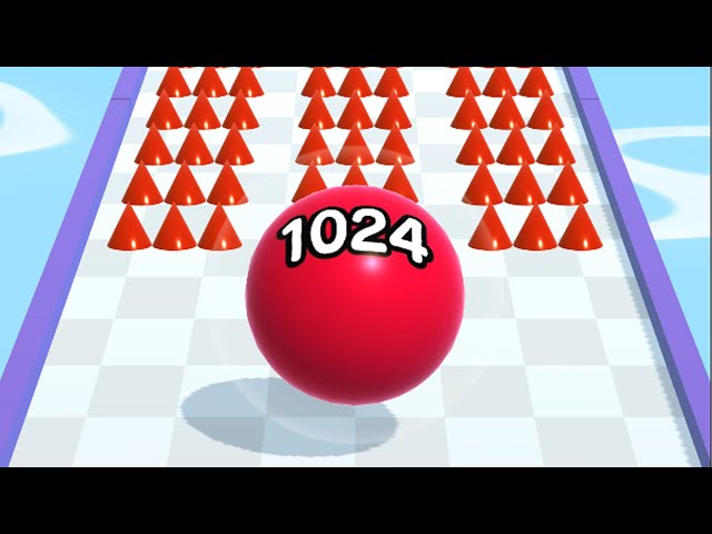 Ball Run 2048 - All Levels Gameplay Android, iOS ( Levels 696 - 716 )