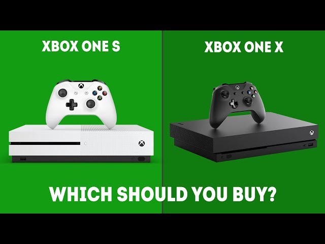 Xbox One S vs Xbox One X - Which One Should You Choose in 2019?