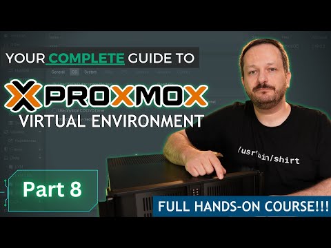 Proxmox VE Full Course: Class 8 - Creating Container Templates