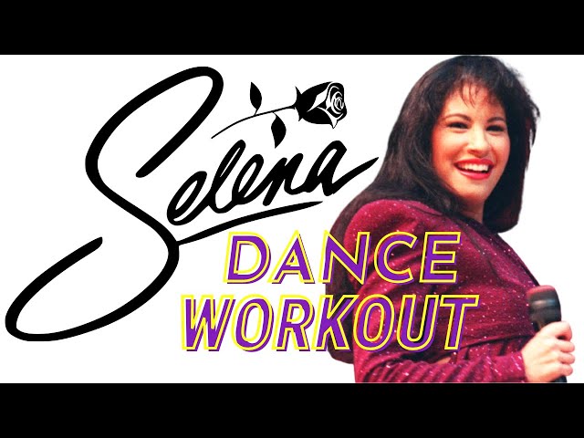 🌹Selena Inspired Dance Routine | Cumbia Mix for a FUN At Home Workout