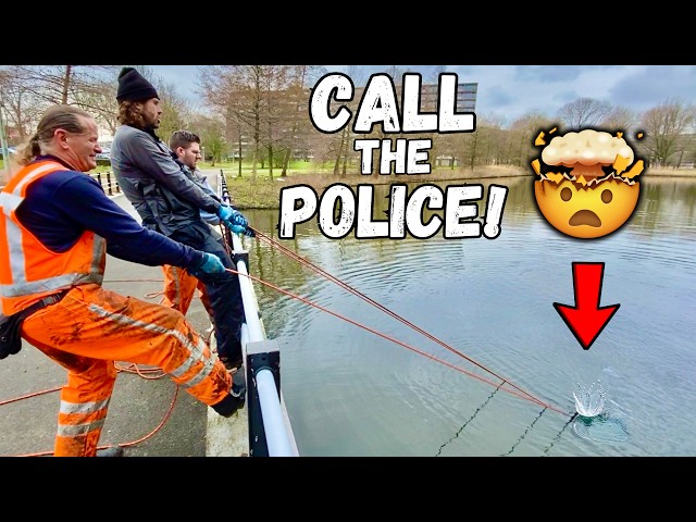 The Most Amazing Criminal Canal Found Magnet Fishing *POLICE ARRIVE*