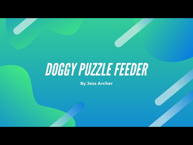 Doggy Puzzle Feeder - Creative Engineering with Mark Rober - Project 1 Final Build