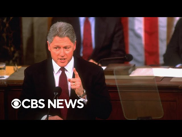 From the archives: Clinton says "era of big government is over" in 1996 State of the Union address