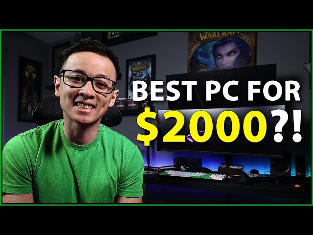 🟢 What's the BEST PC option at $2000?? DIY, or Prebuilt?!
