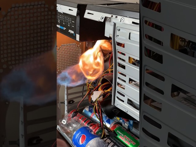 Cool The PC #pc #intel #4090 #asmr #oldpc #cleaning #setup #cooler