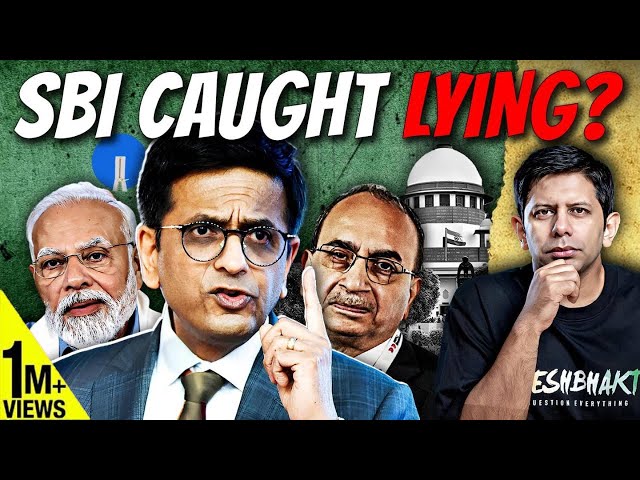 Is SBI Lying to Supreme Court over Electoral Bond Details? | Akash Banerjee