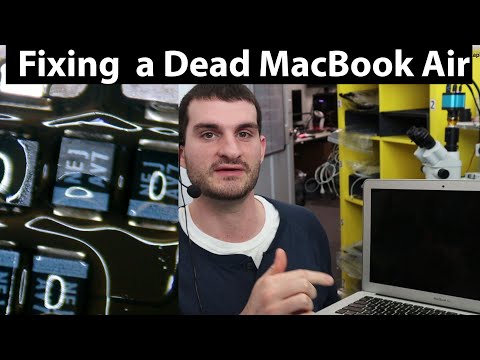 Fixing a Dead MacBook Air A1466 - Logic Board Repair