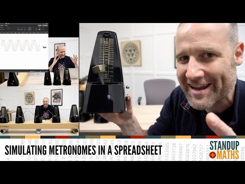 Synchronising Metronomes in a Spreadsheet