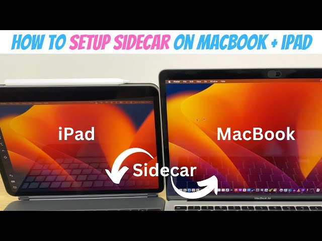 How to Setup Sidecar With MacBook iPad