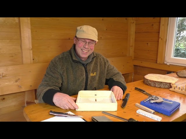 Goniometer - Winkelmesser DIY zur Bestimmung des Schleifwinkels bei Messern