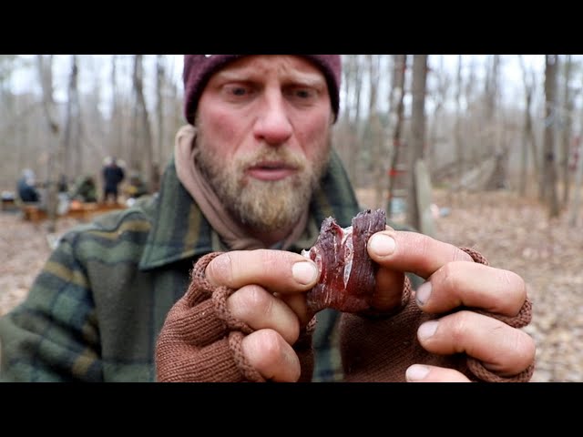 Survival Instructor Teaches How to Preserve Meat in Wilderness: Survival Food Rations