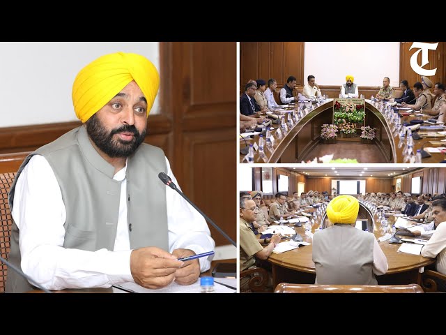 Bhagwant Mann announces formation of new task force to counter gangsters in Punjab