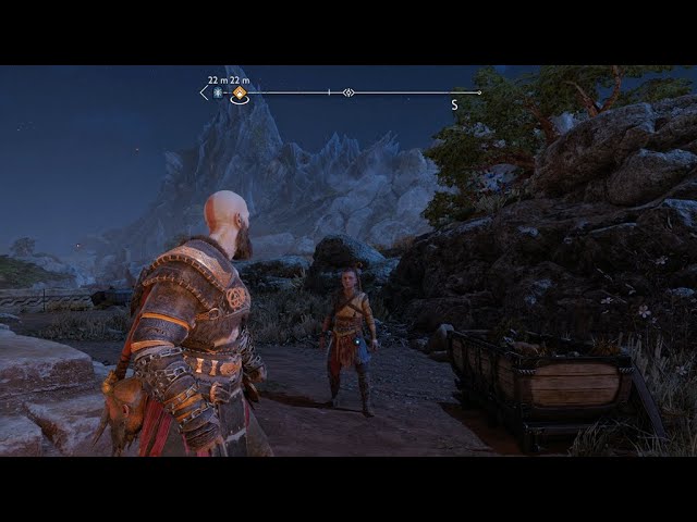 Mimir and Atreus laugh at Kratos for being cautious  | God of War Ragnarok