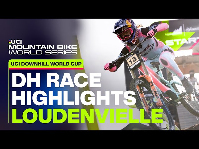 Loudenvielle Downhill Elite Women Race Highlights | UCI Mountain Bike Downhill World Cup