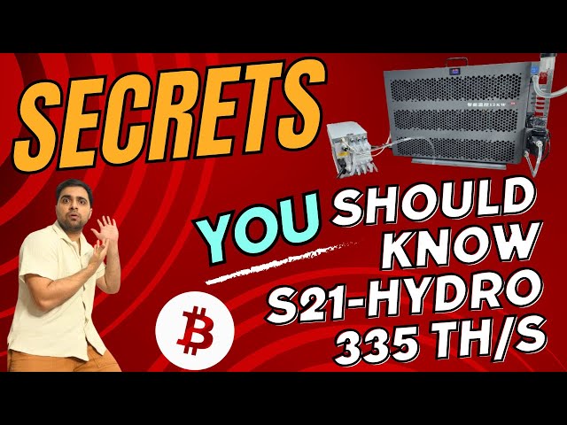 Antminer S21 Hydro:335T  Unleashing World-Class Bitcoin Mining Efficiency Full Review