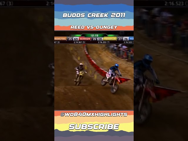 Chad Reed vs Ryan Dungey Budds Creek Motocross 2011