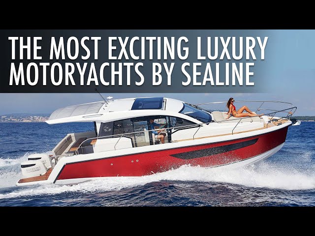 Top 5 Exciting Luxury Motoryachts by Sealine Yachts 2023-2024 | Price & Features