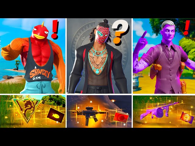 Fortnite Season 4 ALL NEW Bosses, Mythic Items and Vault Locations (Thorne, Midas, TNTina & More)
