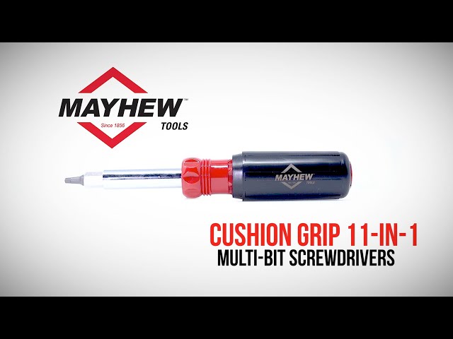 Mayhew Cushin Grip 11-in-1 Screwdriver