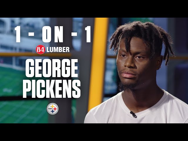 George Pickens Exclusive 1-on-1 Interview | Pittsburgh Steelers