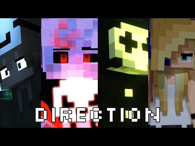 "Direction" MMV/AMV [Minecraft Animation] (Music Video) Montage