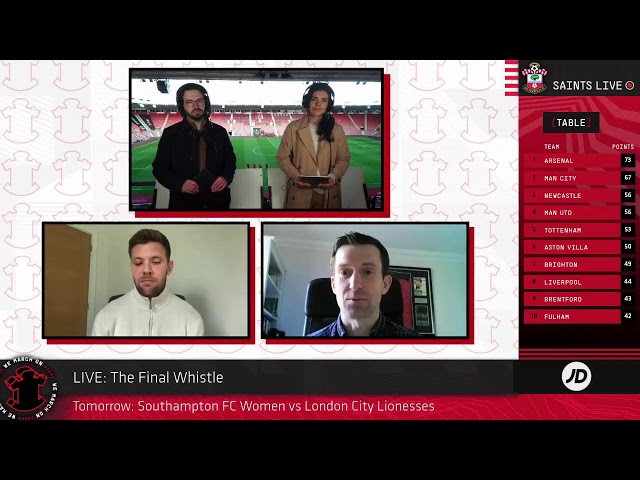 Southampton 0-2 Crystal Palace | SAINTS LIVE: The Final Whistle