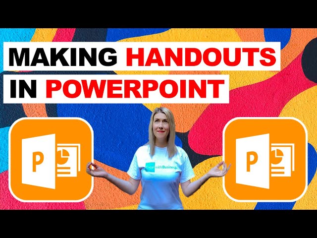 Making Handouts in Microsoft PowerPoint (Tips and Tricks)