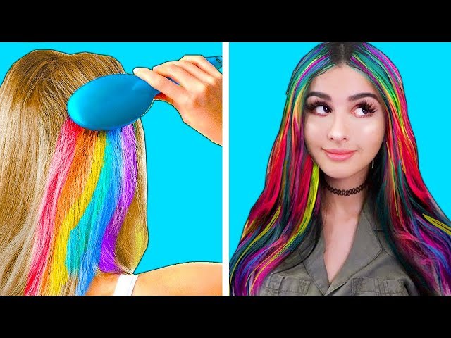 Trying HAIR LIFE HACKS to see if they Work