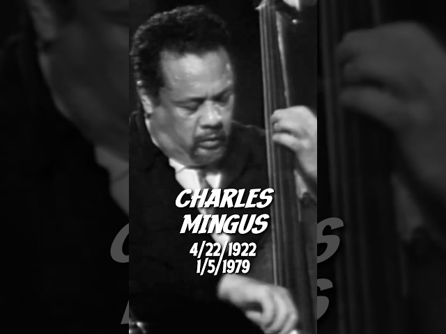 Charles Mingus (4/22/1922 - 1/5/1979) #charlesmingus