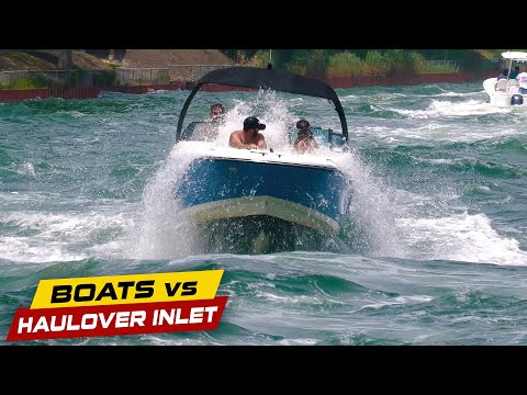 BOAT FULL OF WATER AT POINT PLEASANT CANAL !! | Boats vs Haulover Inlet