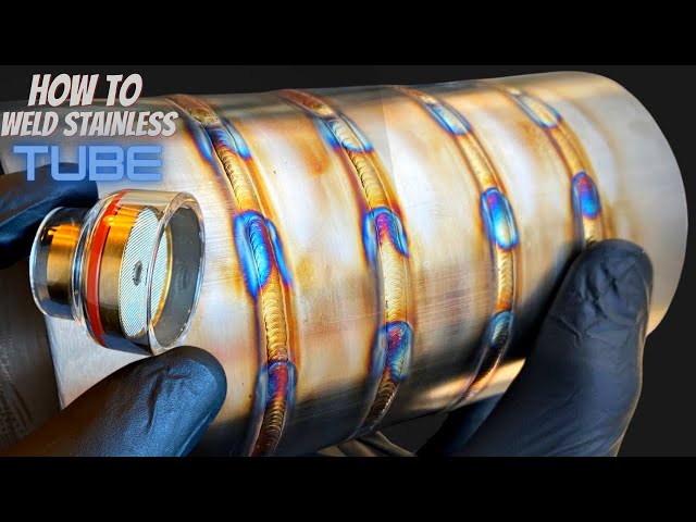 How to TIG WELD Stainless Steel Tube + Tips & Tricks | Automotive Fabrication | GTAW CUPS