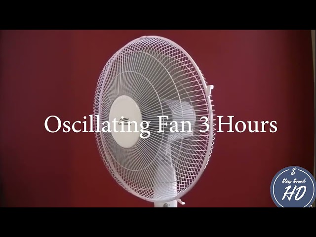 Oscillating Fan 3 Hours ~ Fan Sounds For Relaxing, Sleeping, Studying xgfdhfg