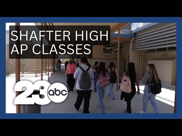 Shafter High School offers a growing variety of advanced placement courses