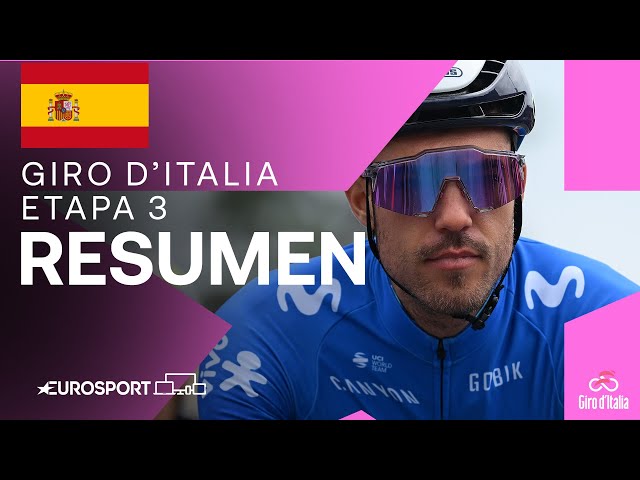 SPRINT MAGISTRAL! 🔥 | Giro de Italia - Resumen Etapa 3 | Eurosport Cycling